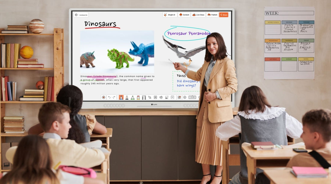 How Interactive Flat Panels Save Teachers Time in the Classroom